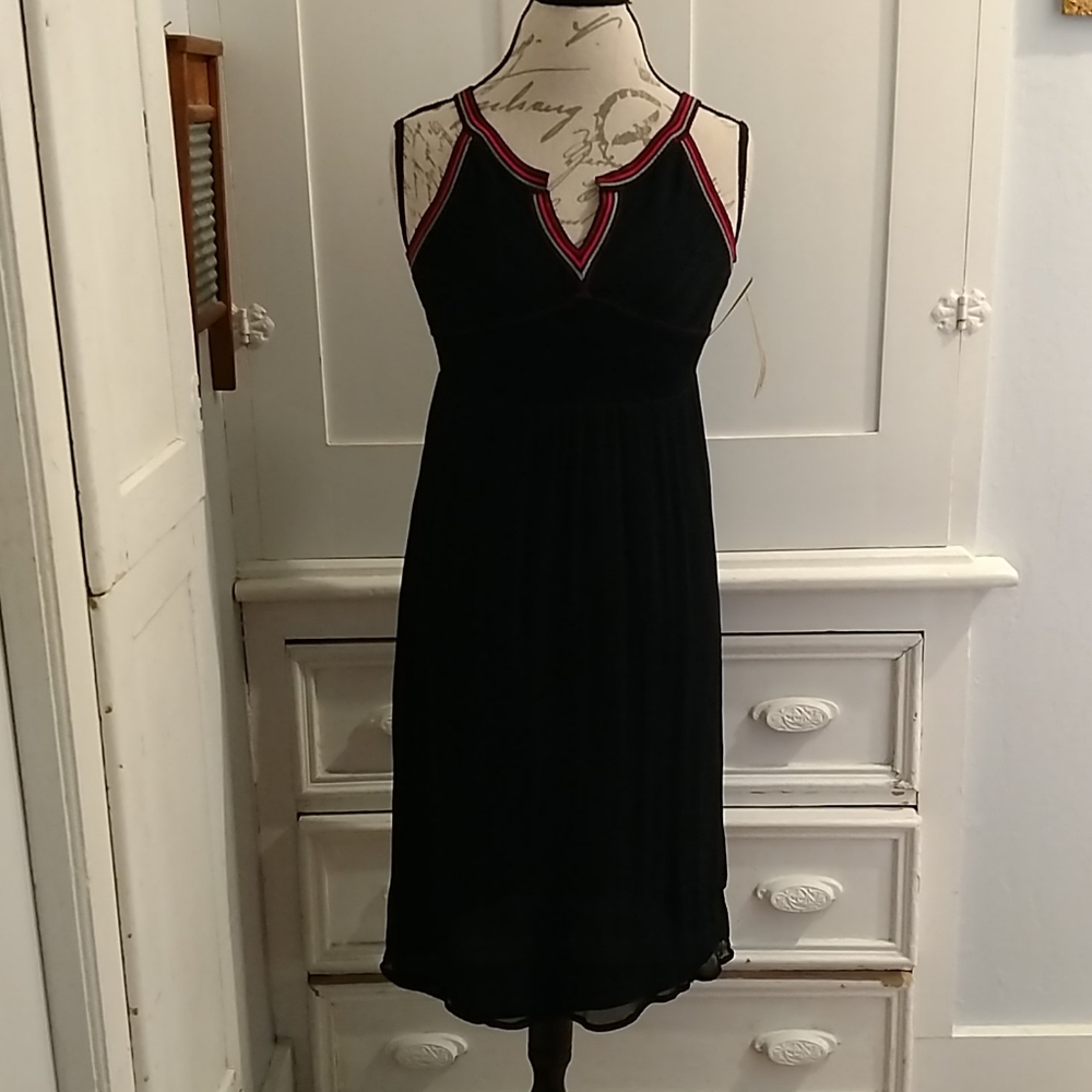 NWT DKNY  black tank dress Sz S